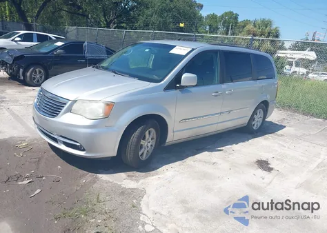 2012 Chrysler Town & Country Touring из США, поврежденный, VIN 2C4RC1BG4CR126709